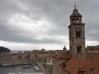 A view of Dubrovnik’s Old Town harbor from the city walls