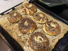 My homemade everything bagels