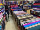 This is a silk fabric store, you can see all the different colors deels can be made of