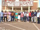 UNC Project–Malawi, The Annex — Members of the UNC Project gathered outside the Annex on Kamuzu Central Hospital campus