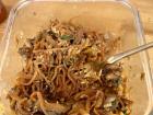 Japchae (Korean stir fried glass noodles) I made for myself this week! 