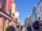 A traditional street in Ireland