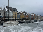 A famous street in Copenhagen called Nyhavn
