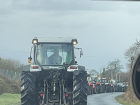 There were tractors in the parade!