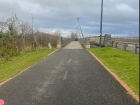This is what James' walk home looks like