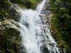 Cascada La Poderosa, la cascada más popular en Podocarpus