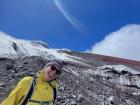 Sobre el glaciar de Cotopaxi :)