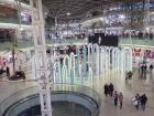 Abdali Mall, one of the largest in Amman, is usually packed with people. I took this photo before iftar and it was nearly empty, though well decorated for the month