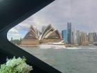 Traveling by ferry in Sydney comes with great views