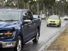 In Australia, the cars drive on the left side of the road