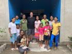 The first day I arrived with my Timorese family where I spent three years