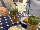 Traditional Moroccan mint tea and scones in Fes!
