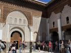 A former Islamic university called 'Madrasa Ben Youssef' in the heart of Marrakech