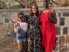 Visiting my host sisters (I lived with them for 3 months when I first got to Rwanda)
