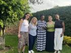 Here's my mom, college roommates, and landlady from their visit to Rwanda