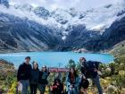 Laguna Rocotuyoc hike in the Ancash region 4,550 meters