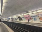 All of the advertisements on the wall!