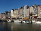 The port-side buildings of Honfleur