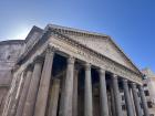 The Pantheon, surrounded by restaurants, shops and people!