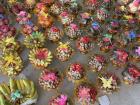 Wedding offerings from morning procession 