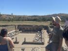 I shadowed an archaeologist taking field school students from around the world on a tour of the site