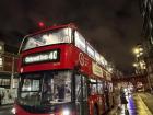 This is the famous double decker bus in London