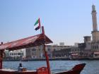 Popular wooden boats in Dubai, called “abra”