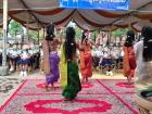 Back on the first day of school, some students performed traditional Cambodian dances!