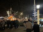 The Viktualienmarkt at Christmastime