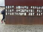 This is a picture of the Berlin Wall Memorial, which highlights the history of the Berlin Wall. For a period of time, Germany was split into two countries, divided by the wall