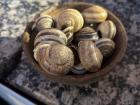 This is babbouche, which is land snail served with a tasty soup and eaten with a toothpick