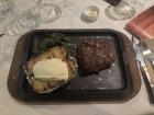 Bistec con Patata Asada: Steak and jacket potatoes at a Spanish steakhouse or 'asador'