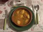 Patatas a la Riojana: A traditional Spanish stew made with chorizo, potatoes, and peppers
