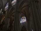 The inside of the Cathedral of Toledo, Spain