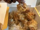 Have you eaten fried chicken with melted cheese?