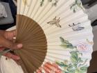 Asian fans usually have very beautiful paintings on them