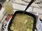 A different variation of ramen. It consisted of ramen noodles, yuka, and avocado with lemonade