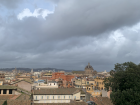 This view of Rome is from a balcony at the Capitoline Museum! Fun fact: Rome doesn't have any skyscrapers because no one can build higher than the tallest building in Vatican City: Saint Peter's Basilica