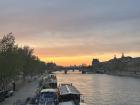 Le coucher de soleil sur la Seine