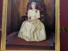 A painting of Queen Elizabeth II in the New South Wales Parliament House.