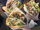 These are famous sandwiches in Germany called döner