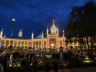 Tivoli Gardens at night