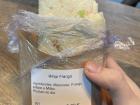 Chicken wrap from the university cafe.