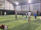 Weekly volleyball game