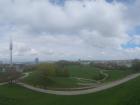 A photo of the view that I got to see at Olympiapark after reaching the top of the trails