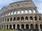 The iconic Colosseum, built in 80 AD, was a place where gladiators and animals fought, and where many important public events were held