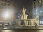 The beautiful fountain I always pass on the way to the bus