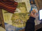 Here is a picture of my group marking all the spots we've been in Guatemala