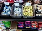 Inside you can find so many things: look at all these cool candies!