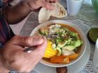 Corn tortillas, corn on the cob, corn everywhere!